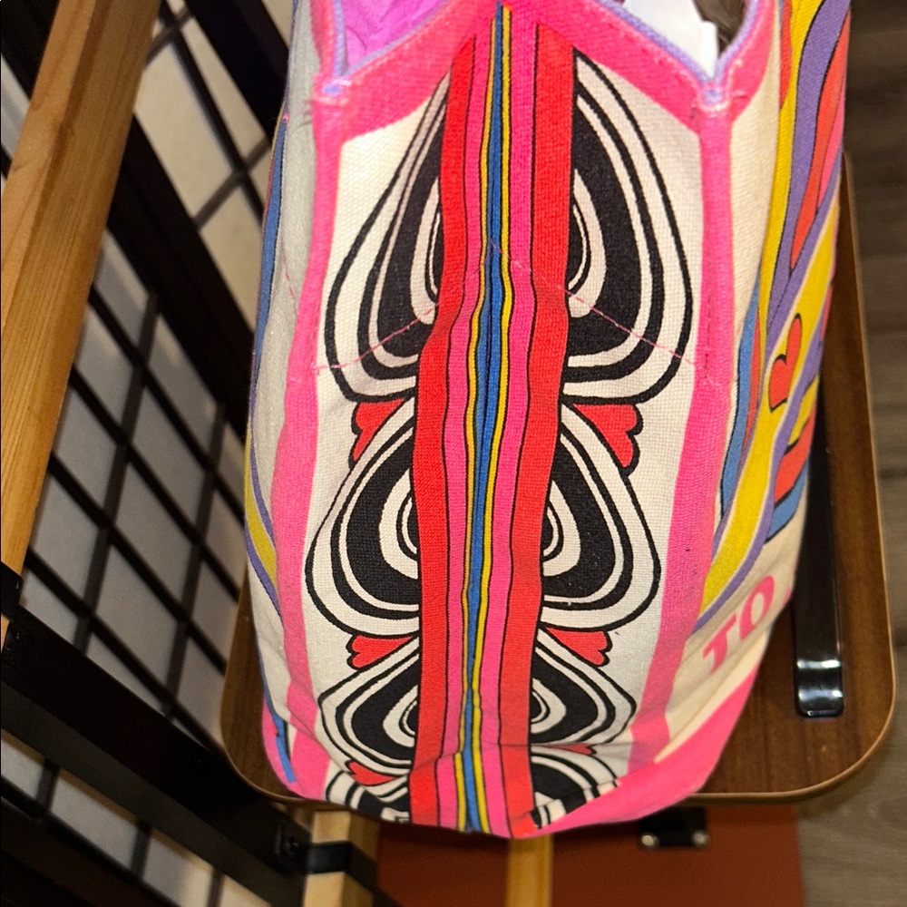 Brighton Multicolor Circular Pattern Tote - image 6